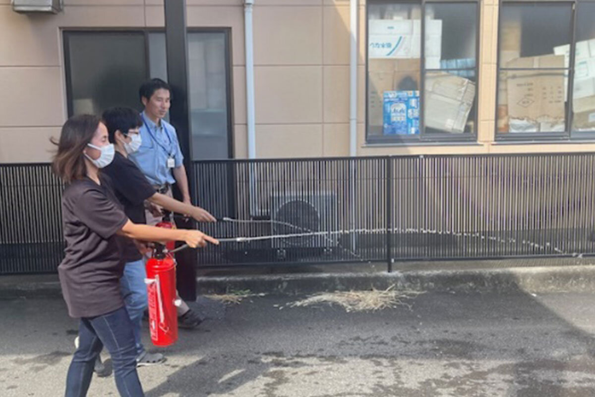 消火訓練